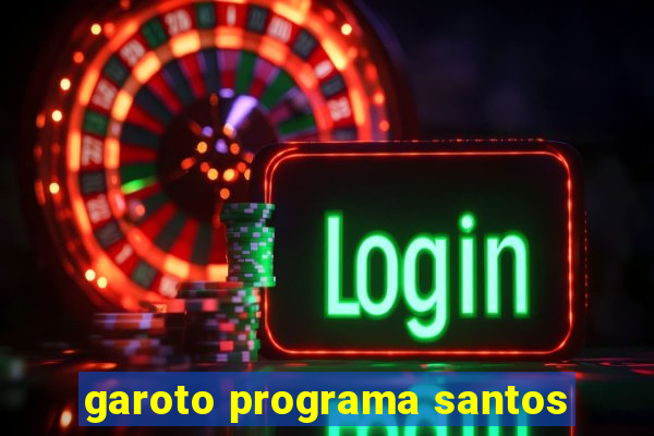 garoto programa santos